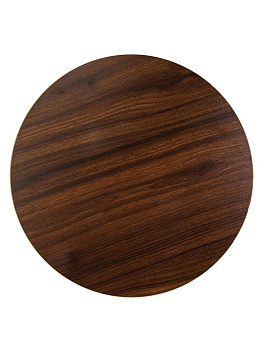 Столик 40х40х60см ST на ножке круглый натуральный железо/МДФ 000000000001227131