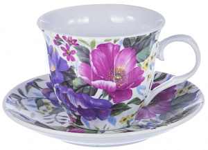 Набор чайный (13) 6 чашек 250мл+6 блюдец+чайник 1000мл, подар.уп ,CM-F13-SGB-034 000000000001170032