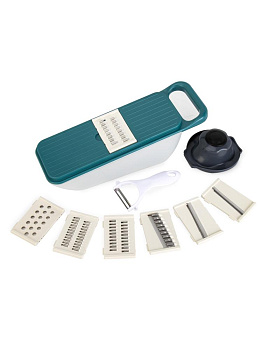 Овощерезка многофункциональная 30х9х11см 11предметов пластик/нержавеющая сталь Овощерезка многофункциональная 30х9х11см 11предметов пластик/нержавеющая сталь 000000000001227893