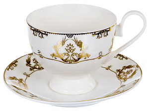 Пара чайная 230мл/блюдце BALSFORD Passion подарочная упаковка фарфор 000000000001193946