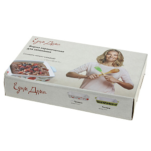 Форма Прованс Едим Дома, 31х21х7 см, керамика 000000000001167529