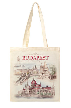 Сумка-шоппер 40х37см с принтом ST cotton 000000000001227180