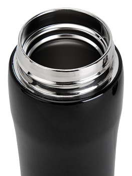 Термокружка 320мл черный нержавеющая сталь/пластик 000000000001226944