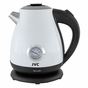 Чайник электрический 1,7л JVC мощность 2200Вт белый нержавеющая сталь 000000000001217986