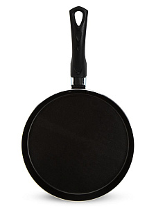 Сковорода блинная 22х1,8см КАЛИТВА FORA антипригарное покрытие бакелитовая ручка черный алюминий 000000000001229247