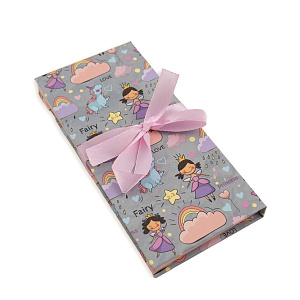 Подарочная коробка ДЛЯ ДЕНЕГ 17,2х8,3х1,6см РутаУпак МОЯ ПРИНЦЕССА с бантом 000000000001209754