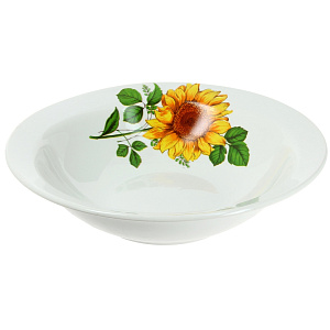 Миска Подсолнух Кубаньфарфор, 20 см 000000000001063878
