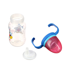 Бутылочка с соской от 6 месяцев Микки и Минни  Lubby&Disney baby, 250мл 000000000001135532