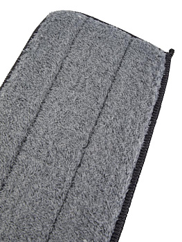 Насадка для швабры с опрыскивателем 40х12см серый микрофибра_ST 000000000001228750