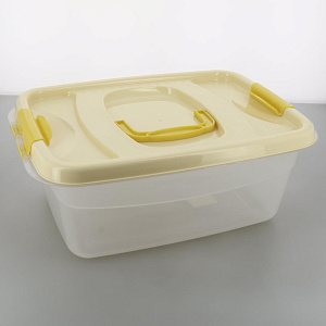 Контейнер 10л ИНТЕРМ бежевый полипропилен Ф0111 000000000001204530