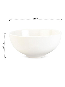 Салатник 14х6,5см Classic фарфор 000000000001230115