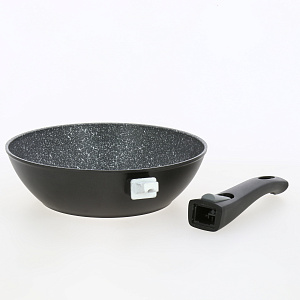 Сковорода 24см MOULIN VILLA MAGNUM глубокая индукция алюминий 000000000001212452