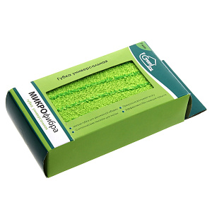 KGL ГУБКА УНИВЕРСАЛЬНАЯ микрофибра 1 шт 000000000001110109