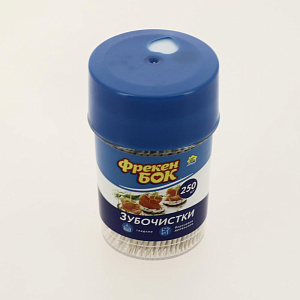 Зубочистки 250шт Фрекен БОК деревянные 000000000001205285