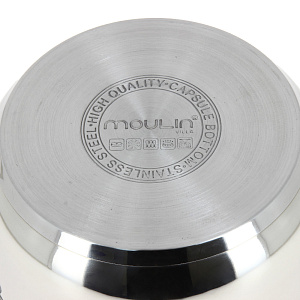 Кастрюля 2,6л 18х10см MOULIN VILLA VITA стеклянная крышка нержавеющая сталь 000000000001153957