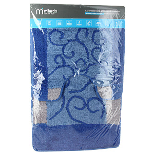 Набор ковриков для ванной и туалета Fine Lace, 2 шт 000000000001161386