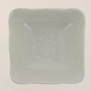 Салатник 250мл/11см ф.квадратБабочка белаяHD-035W 000000000001181041