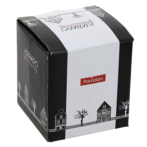 Сахарница 345мл ESPRADO Saragossa твердый фарфор 000000000001153697