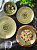 Набор столовой посуды 24 предмета TULU PORSELEN Deniz (тарелки:обеденная 26см-6шт,суповая 21см-6шт,десертная 21см-6шт,салатник 16см-6шт) KHAKI фарфор 000000000001210098