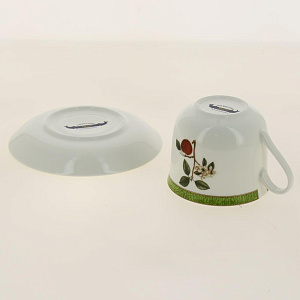 Чайная пара Стейчкол костяной фарфор 480мл, Дыхание Прованса Яблоко,КРС-750 000000000001193673