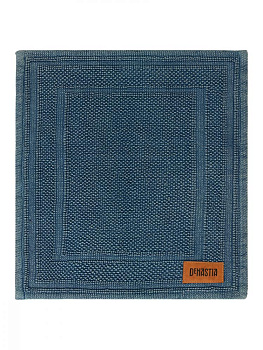 Коврик универсальный 50х50см DE'NASTIA джинс букле синий хлопок 000000000001214347