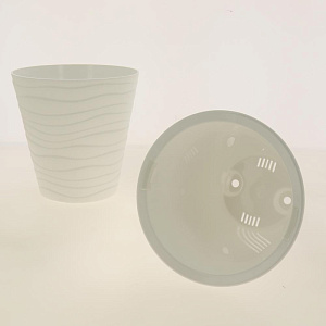 Кашпо Валенсия 2л D15,5 H16 белый 000000000001185584