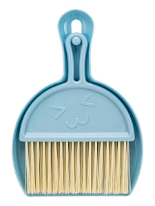 Совок с щеткой МИНИ 21х15см в ассортименте пластик_ST 000000000001228725