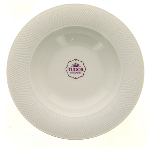 Тарелка суповая 22см TUDOR ENGLAND Royal Sutton белый фарфор 000000000001181773