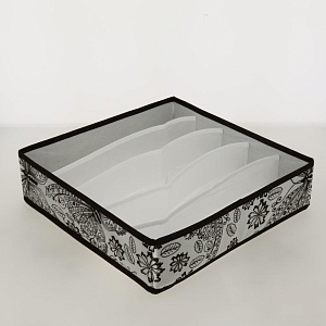 Набор органайзеров 2шт для белья SUMMER 33х33х9см без крышки, складной, полипропиленHHSS-3031-02 000000000001192337