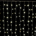 Гирлянда-Занавес электрическая 3х2м 240 ламп 12 рядов теплый 000000000001219692