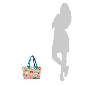 Сумка Shopper E1 funky dots 1 Reisenthel 000000000001123254