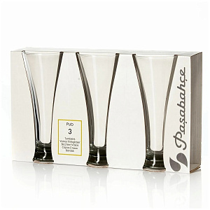 PUB Набор бокалов для пива 3шт 415мл PASABAHCE стекло 000000000001074341