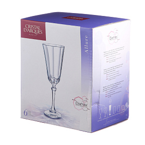 Набор фужеров для шампанского Allure Cristal D'arques, 170мл, 6 шт. 000000000001120130