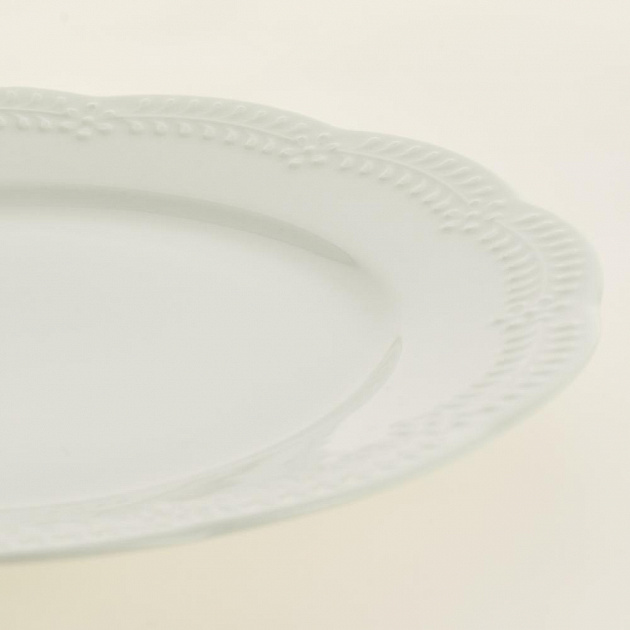 Тарелка обеденная 27см TULU PORSELEN BUSRA белый фарфор 000000000001208257