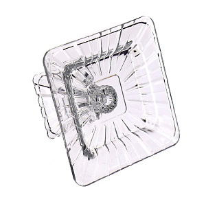 Квадратное блюдо на ножке Стип Кат Soga, 16 см 000000000001127616