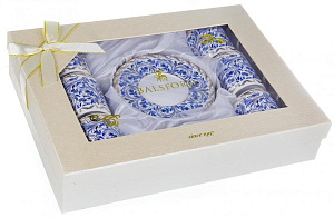 Набор кофейный 12 предметов (чашка 100мл-6шт/блюдце-6шт) BALSFORD Мармарис Орш подарочная упаковка фарфор 000000000001193954