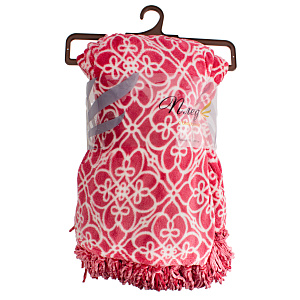 Плед с бахромой 195х205 100% полиэфир 000000000001138803