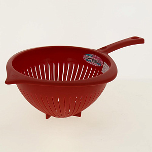 Дуршлаг с ручкой 24,5см FACKELMANN пластик 000000000001188023