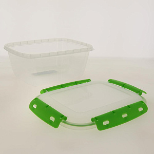 Контейнер герметичный 2,5л (ланч-бокс) 23,4?19,4?10,6см, ПОСУДА ЦЕНТР, АП 704 000000000001196826