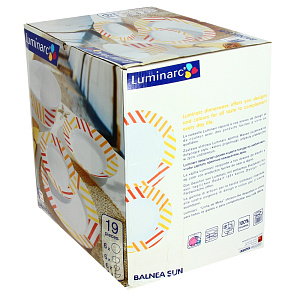 Столовый набор Balnea Sun Luminarc, 19 предметов 000000000001090820