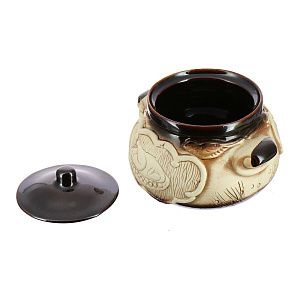 Горшок для запекания Застолье, шамот, 0.7л 000000000001135056