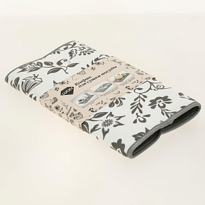 Коврик для сушки посуды 100% микрофибра цветы и завитки 30*40 см LUCKY T000209 000000000001193064