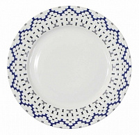 Тарелка десертная 19,2см фарфор APOLLO Glaze Blue можно использовать в микроволновой печи  GLB-03 000000000001197678