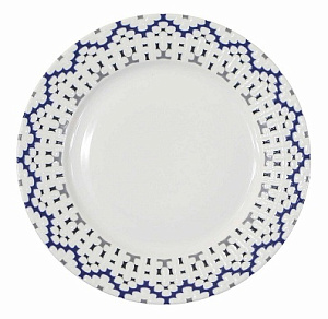 Тарелка десертная 19,2см APOLLO Glaze Blue фарфор GLB-03 000000000001197678