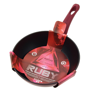 Сотейник 24см РУБИН антипригарное покрытие алюминий M07444 000000000001139631