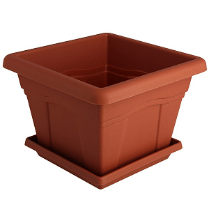 Квадратный горшок Martika, 16х16 см, 1.48л 000000000001015712