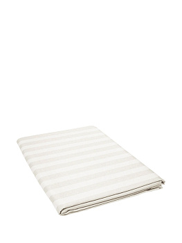 Проcтыня 270х240см DE'NASTIA молочная сатин-страйп хлопок100% 000000000001178354