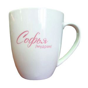 Кружка 400мл LADINA Женская имена керамика 000000000001195894