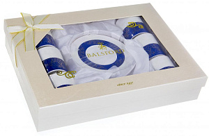 Набор кофейный фарфор 12шт 6 чашек 100мл+6 блюдец подарочная упаковка МИЛЯС BALSFORD 146-30002 000000000001193951