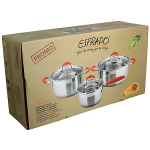 Набор посуды для приготовления 6 предметов ESPRADO Tezoro 000000000001126010